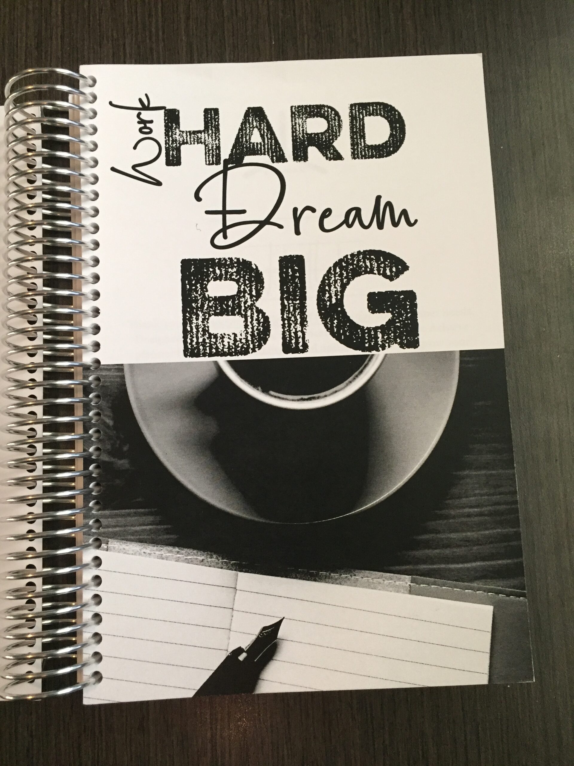 Printed and bound design piece